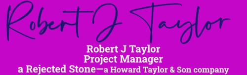 Robert J Taylor
Project Manager
a Rejected Stone
Christian logo design — Christian web design