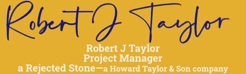 Robert J Taylor signature
Project Manager
a Rejected Stone
a Church SEO keywords company