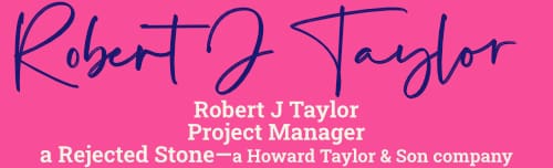 Robert J Taylor signature
Project Manager
a Rejected Stone
Church Marketing Companies