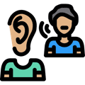 Church brand redesign Listening Icon