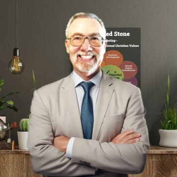 Bob in reception area
