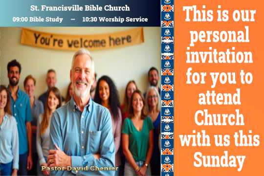 Pastor looking to expand his Church congregation