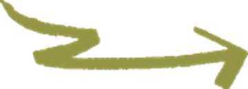 Green squiggly arrow