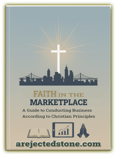 Cover of Faith in the Marketplace e-book written by the Christian marketing firm ars