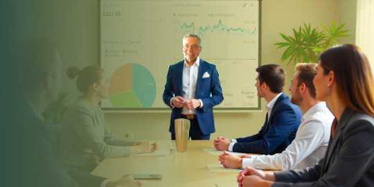 Bob is addressing clients telling them about our private school marketing agency