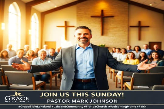 Pastor Mark Johnson at Grace Bible Church